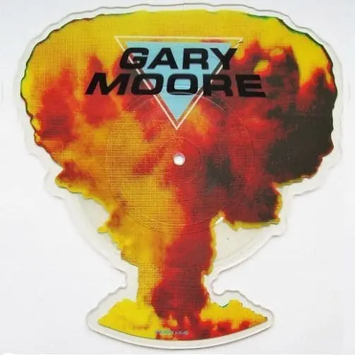 GARY MOORE Shapes Of Things To Come Vinyl Record 7 Inch 10 1984 Shaped Picture Disc In Demand
