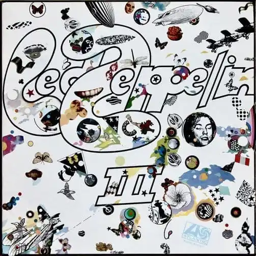 Handmade LED ZEPPELIN Led Zeppelin III Vinyl Record LP Atlantic
