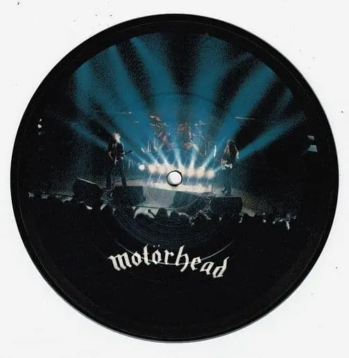 Direct From Factory MOTORHEAD Motorhead Vinyl Record 7 Inch Bronze 1981 Picture Disc