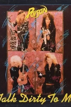 POISON Talk Dirty To Me Vinyl Record 12 Inch Music For Nations 1987 Warranty Included
