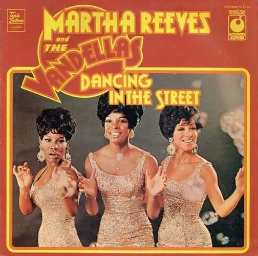 MARTHA REEVES AND THE VANDELLAS Dancing In The Street Vinyl Record LP Sounds Superb 1973 Limited Offer
