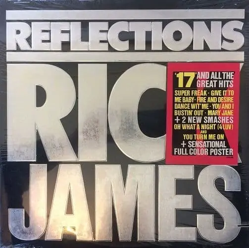 RICK JAMES Reflections Vinyl Record LP US Gordy 1984 Limited Edition
