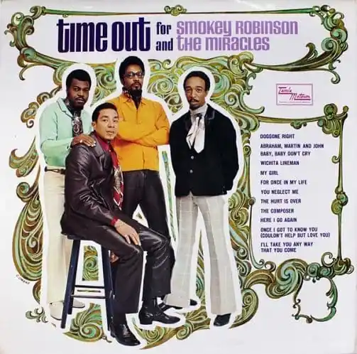 Fast Shipping SMOKEY ROBINSON Time Out For Smokey Robinson And The Miracles Vinyl Record LP Tamla Motown 1969