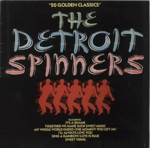 Big Sale THE DETROIT SPINNERS 20 Golden Classics Vinyl Record LP Tamla Motown 1980
