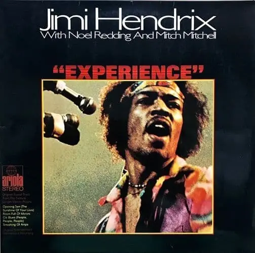 Luxury JIMI HENDRIX Original Sound Track Experience Vinyl Record LP German Ariola 1971