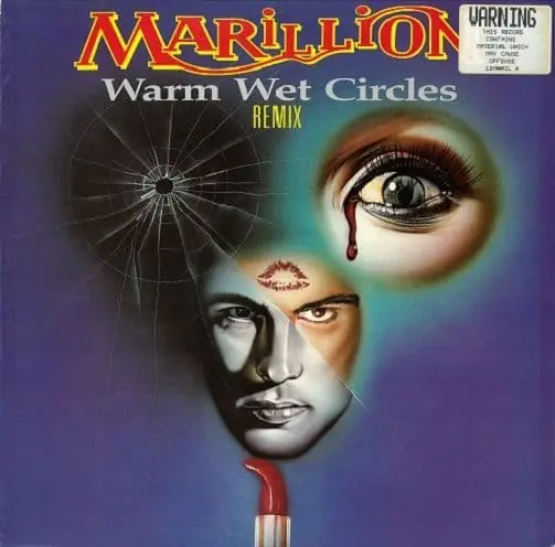 MARILLION Warm Wet Circles Remix Vinyl Record 12 Inch EMI 1987 Bargain