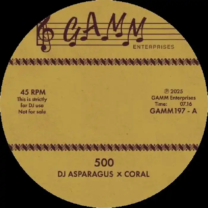 New Release Asparagus, DJ / Coral 500GAMM vinyl record