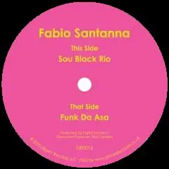Clearance Fabio Santanna Sou Black Rio (7") Dippin' Records vinyl record
