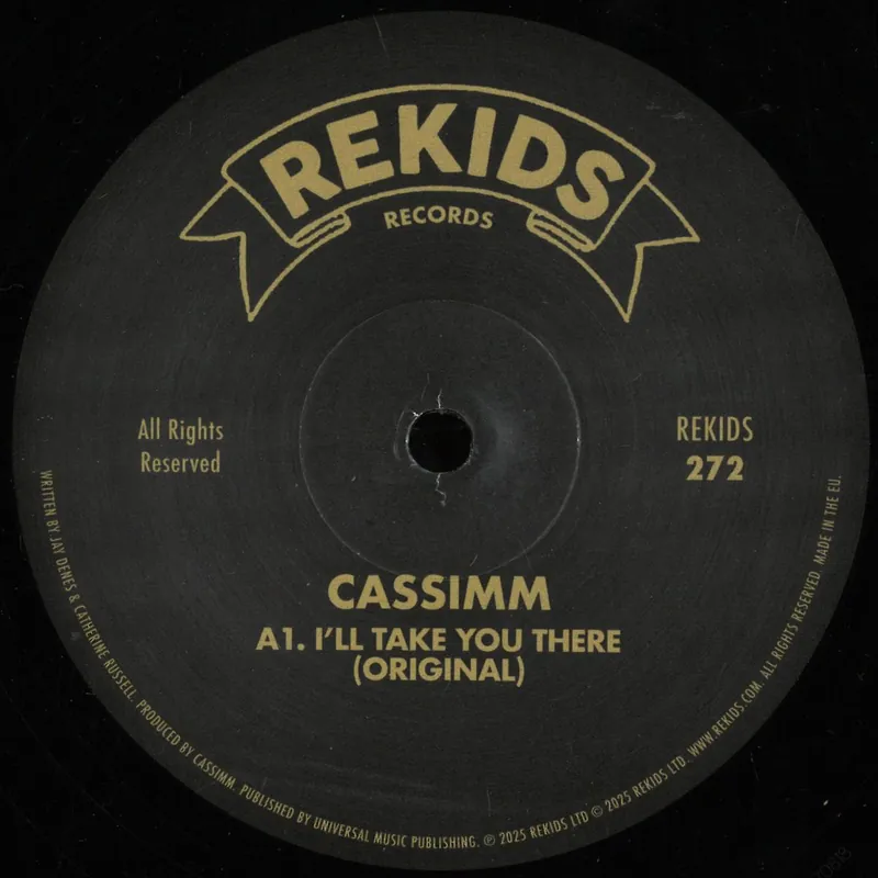 Cheap Cassimm I’ll Take You There Rekids vinyl record