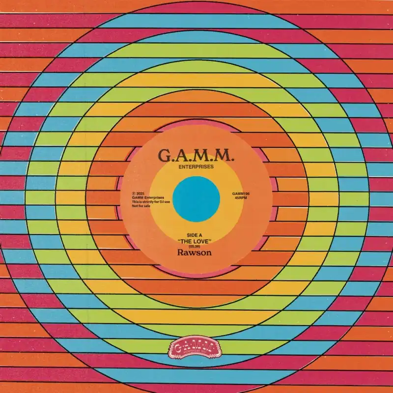 Rawson The Love / The Hurt GAMM vinyl record Authentic