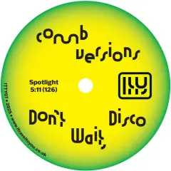Bulk Order Comb Edits Don’t Wait, Disco I Travel to You vinyl record
