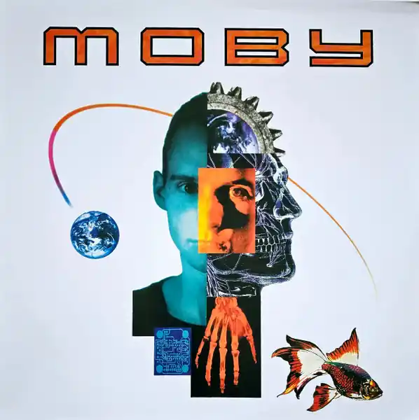 Trusted Brand Moby Moby (Black, White & Blue Marble) Little Idiot vinyl record