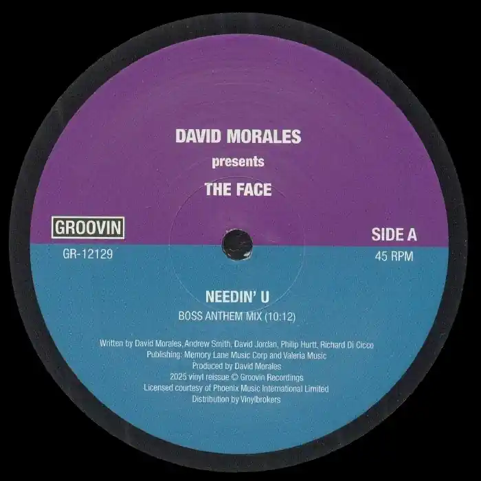 Morales, David Needin' U Groovin vinyl record Markdown