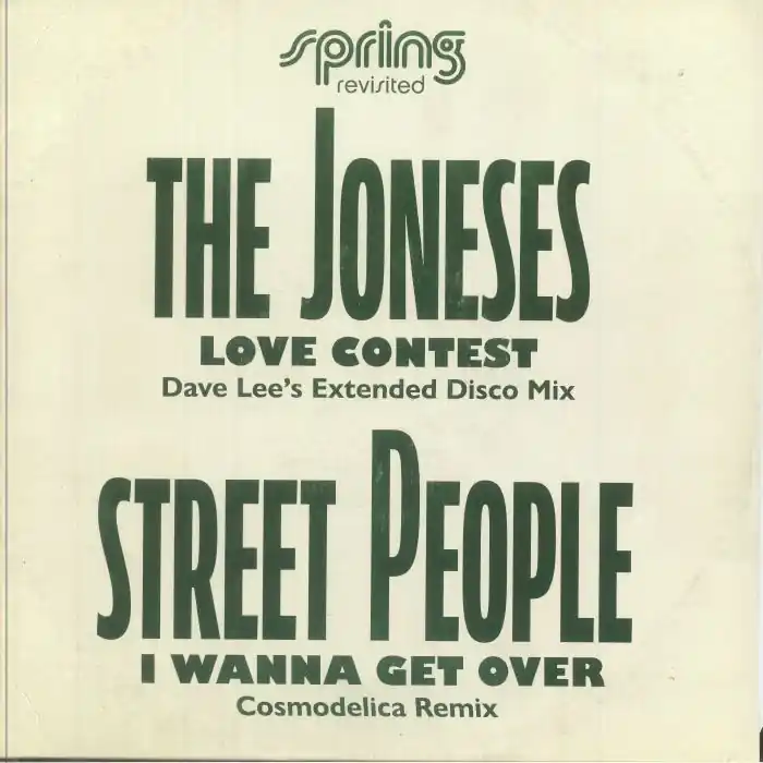 Get Yours Joneses, The / Street People Love Contest / I Wanna Get Over Acid Jazz vinyl record