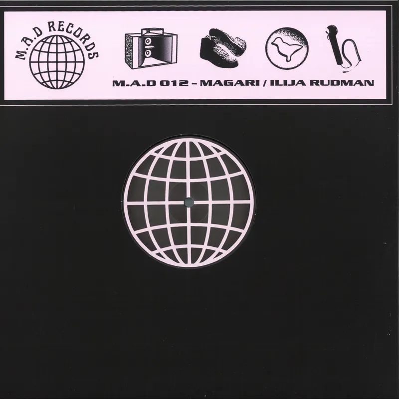 Same Day Shipping Magari / Ilija Rudman MAD RECORDS 012 M.A.D. Edits vinyl record