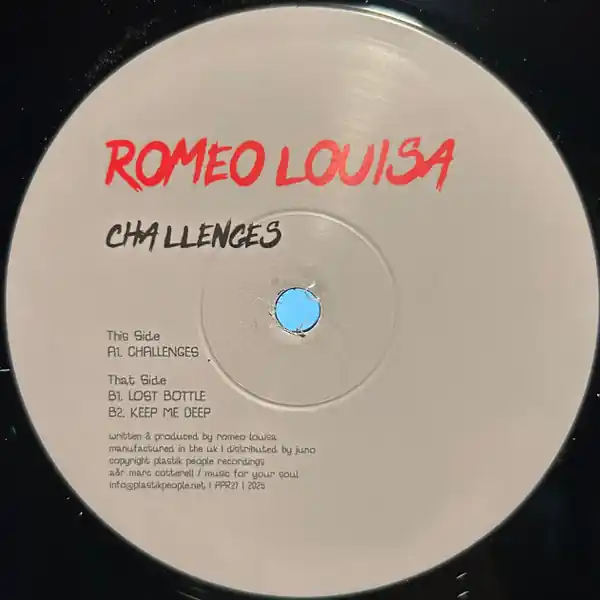 Romeo Louisa Challenges Plastik People vinyl record Grab Now