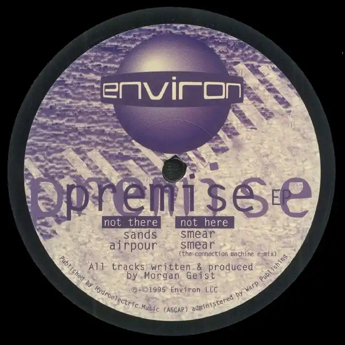 Morgan Geist Premise EP Environ vinyl record High Quality