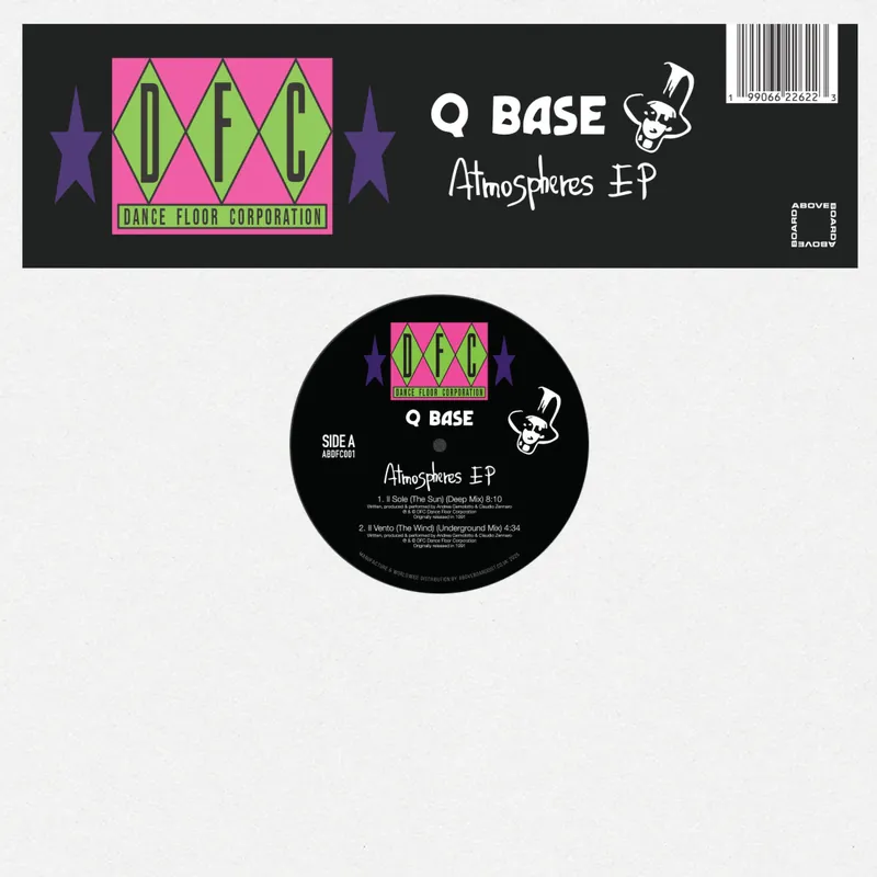 Q Base Atmosphere EP DFC vinyl record Certified