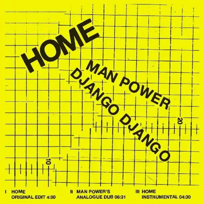 Django Django / Man Power Home Another Cheap Thrill vinyl record Limited Offer