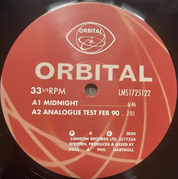Orbital Midnight London vinyl record Big Sale