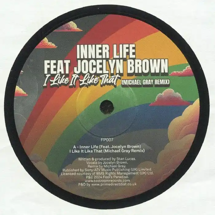 No Minimum Order Inner Life Feat. Jocelyn Brown I Like It Like That (Michael Gray remix) Fools Paradise vinyl record