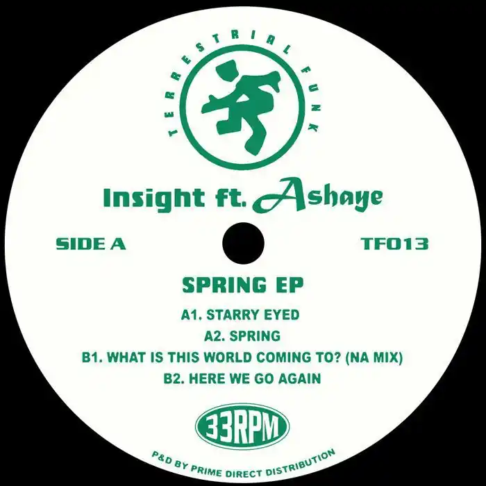 Instant Buy Insight Featuring Ashaye Spring EP Terrestrial Funk vinyl record