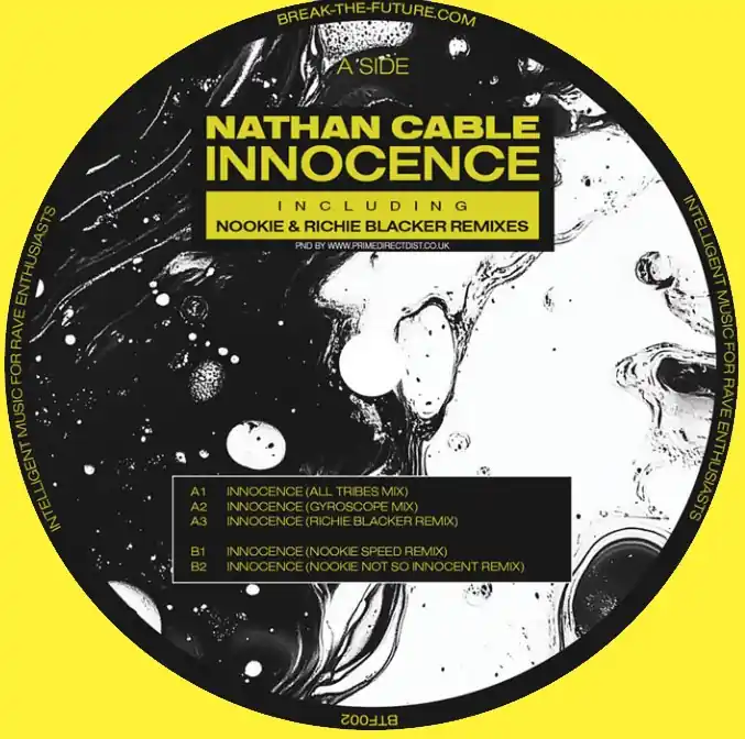 Nathan CableInnocence - Remixes Break The Limits vinyl record Fast Shipping