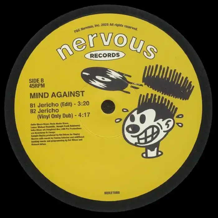 In Demand Mind Against Jericho Nervous vinyl record