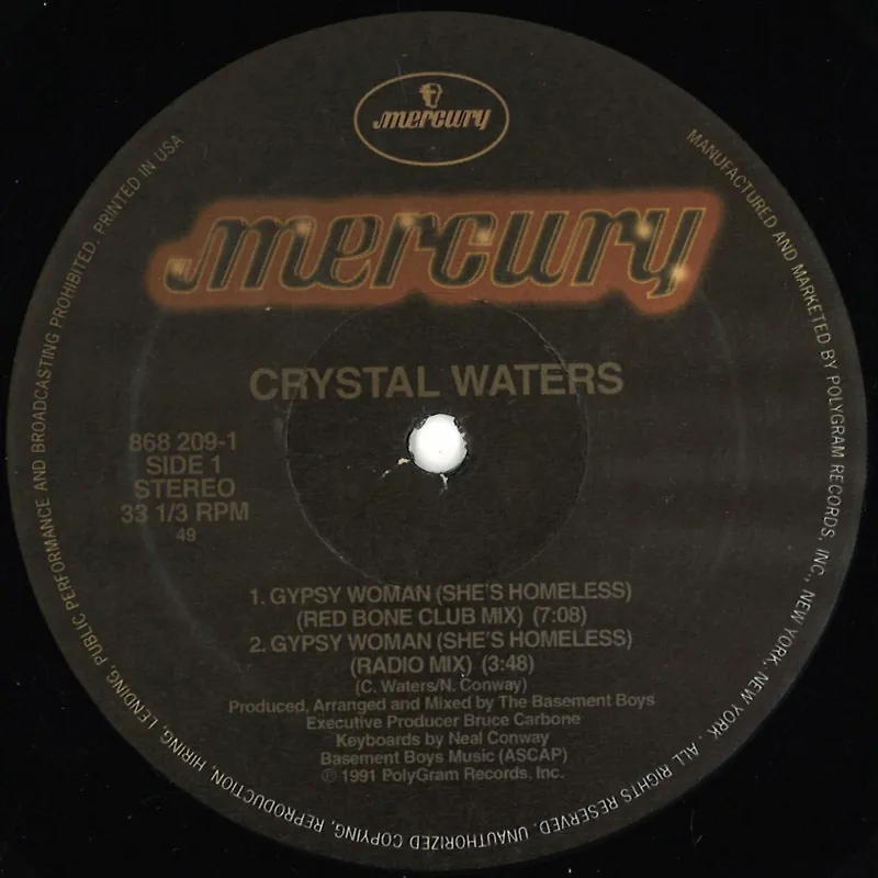 Seasonal Sale Waters, Crystal Gypsy Woman Mercury (2) vinyl record