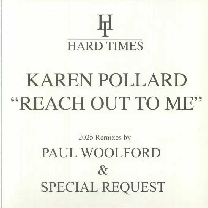 Grab Now Karen PollardReach Out To Me (remixes) Hard Times vinyl record