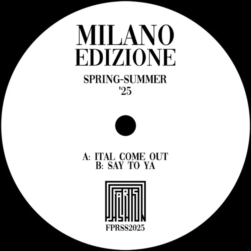 Flash Sale Faris Pashion Milano Edizione Spring-Summer '25 Faris Passion vinyl record