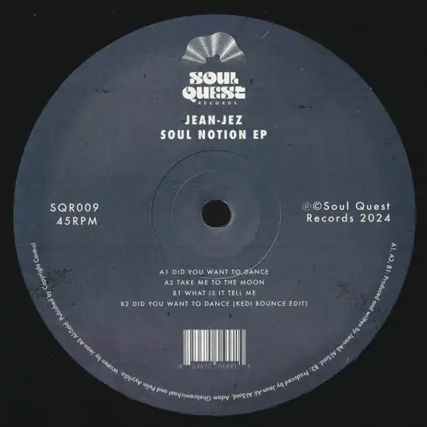 Holiday Sale Jean-Jez Soul Notion EP Soul Quest vinyl record