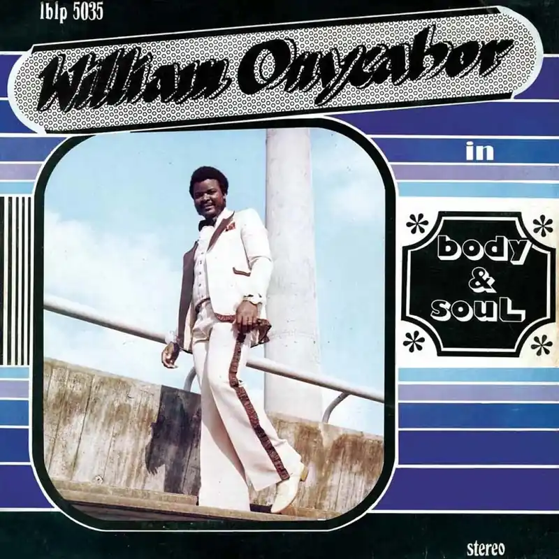 Onyeabor, William Body & Soul (Blue) Luaka Bop vinyl record Affordable