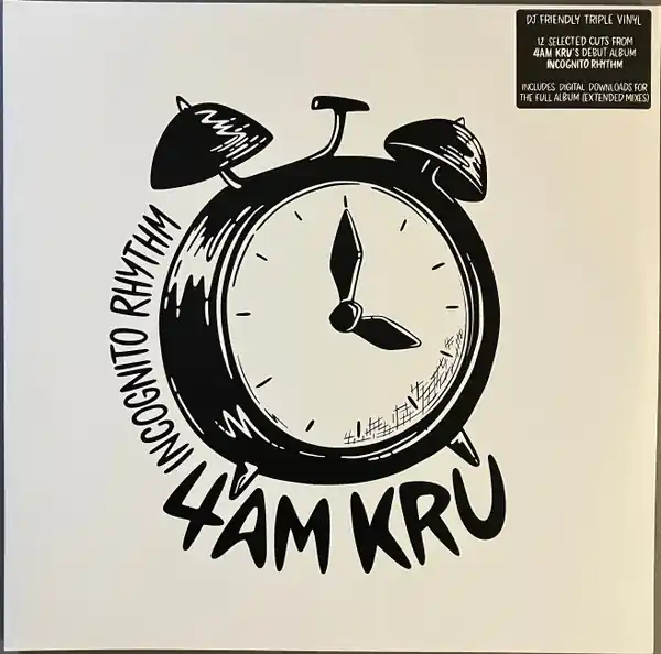 4am Kru Incognito Rhythm LP 3x12" Embrace The Real vinyl record Order Now