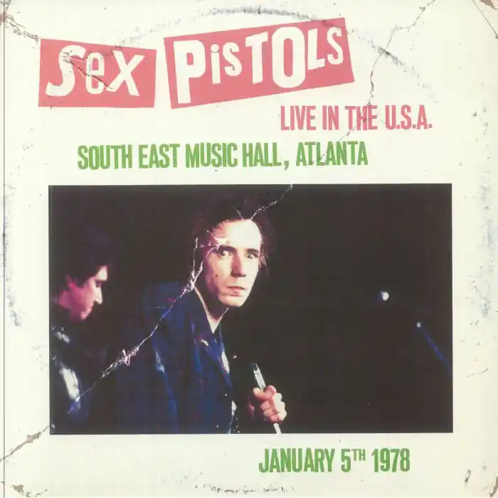 Sex Pistols Live In The USA 1978, Atlanta UMR vinyl record Place Order