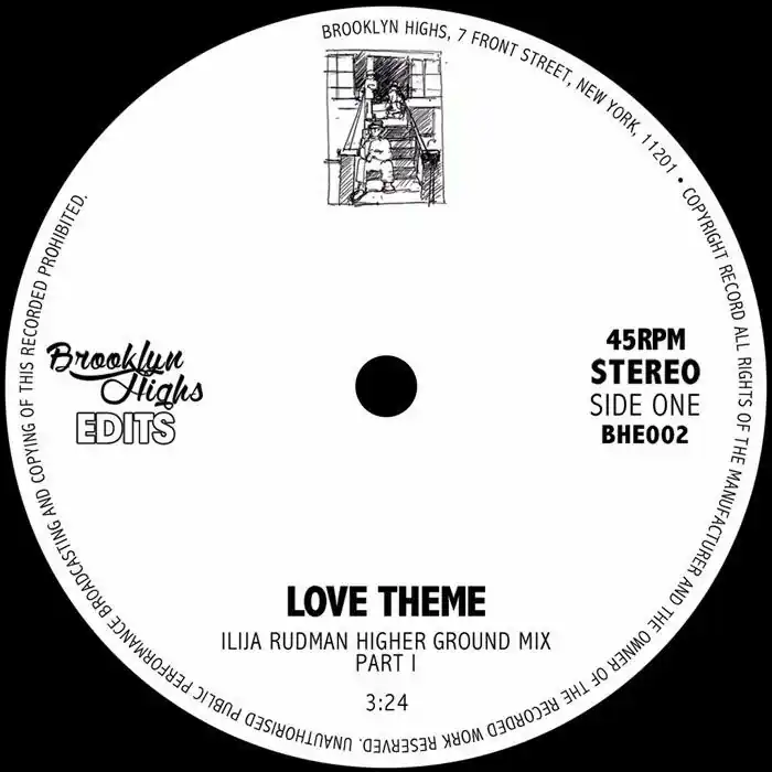 Hayes, Isaac / Rudman, Ilija Love Theme Brooklyn High Edits vinyl record Secure Checkout