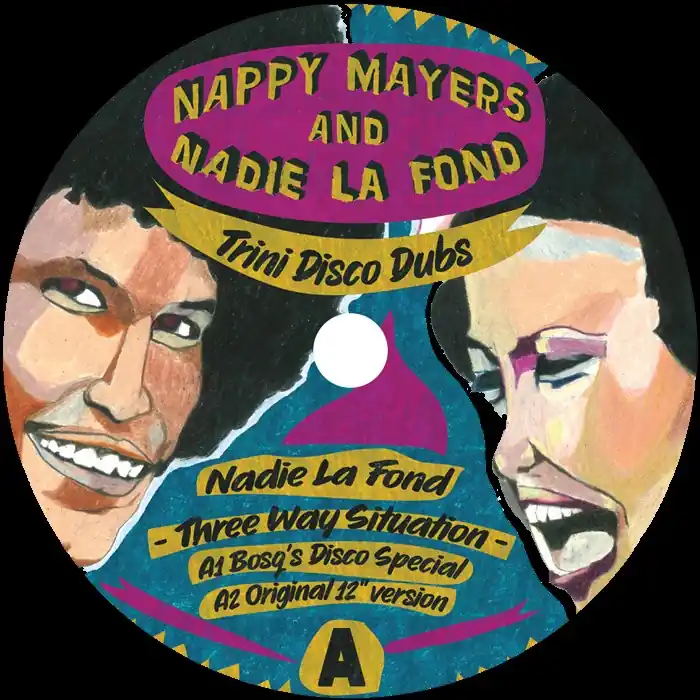 Hot Deal Nappy Mayers & Nadie La Fond Trini Disco Dubs Sol Power Sound vinyl record