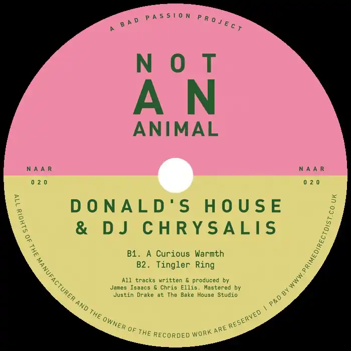 Donald's House / DJ Chrysalis Pound Bend E.P Not An Animal Records vinyl record Express Delivery