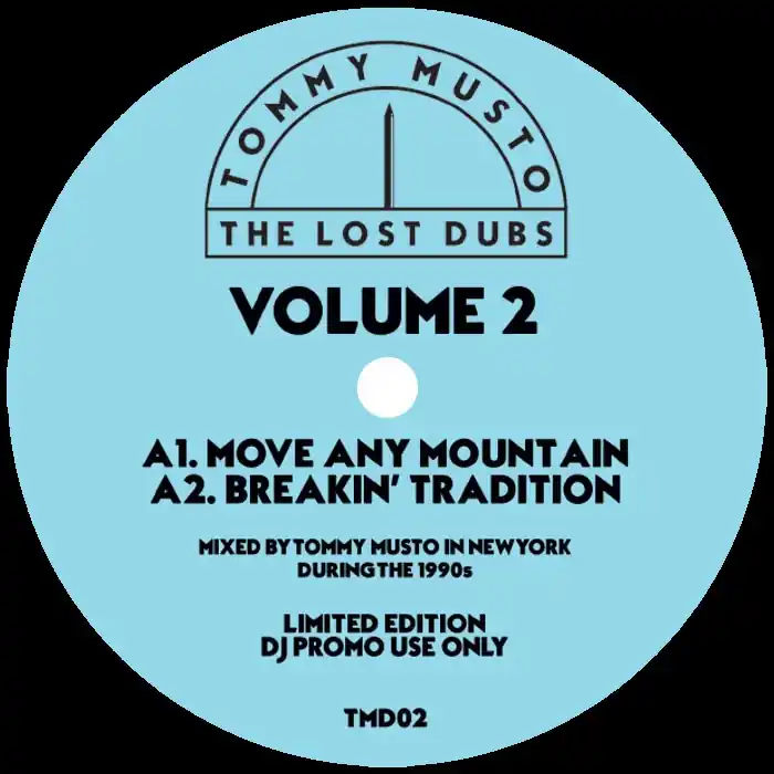 Warranty Included Musto, Tommy (V2) The Lost Dubs - Vol 2 Lost Dubs vinyl record