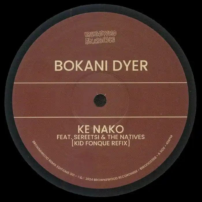 Bokani Dyer Brownswood Remix Editions 001 Brownswood vinyl record Warranty Included