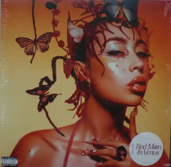 Professional Grade Kali Uchis Red Moon In Venus Interscpope vinyl record