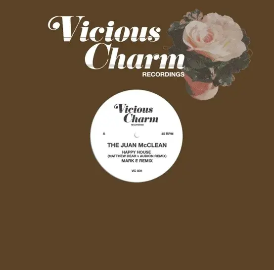 High Quality The Juan MacLean A Happy House - Remixes Vicious Charm vinyl record