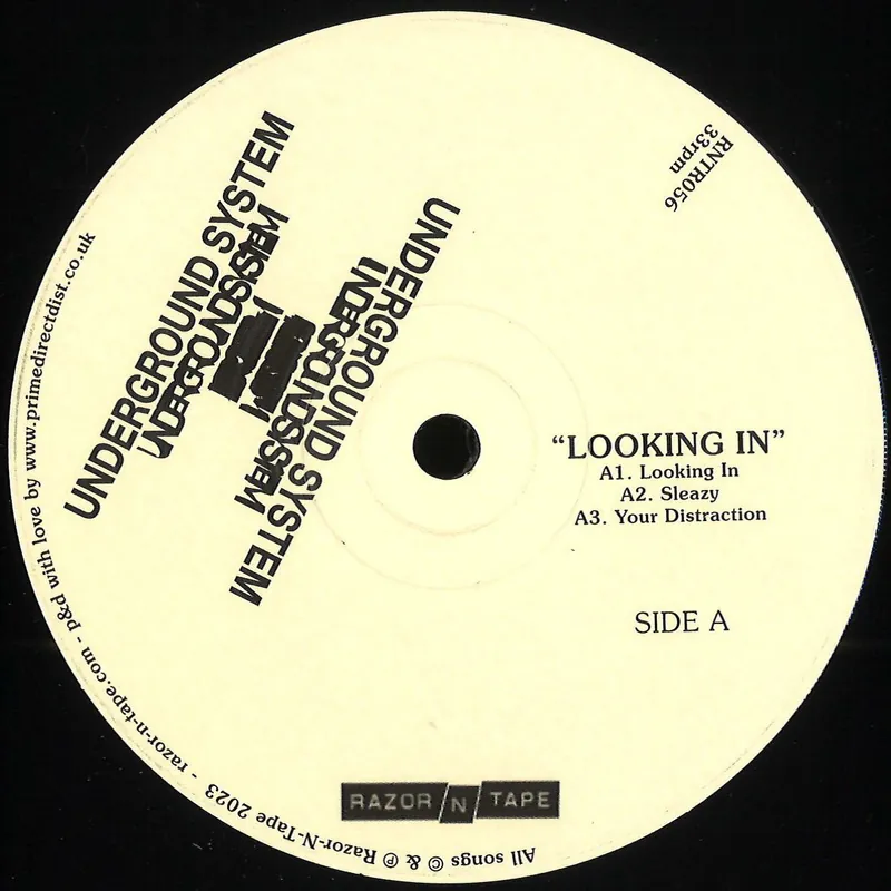 Underground System Looking In EP Razor N Tape vinyl record Top Pick