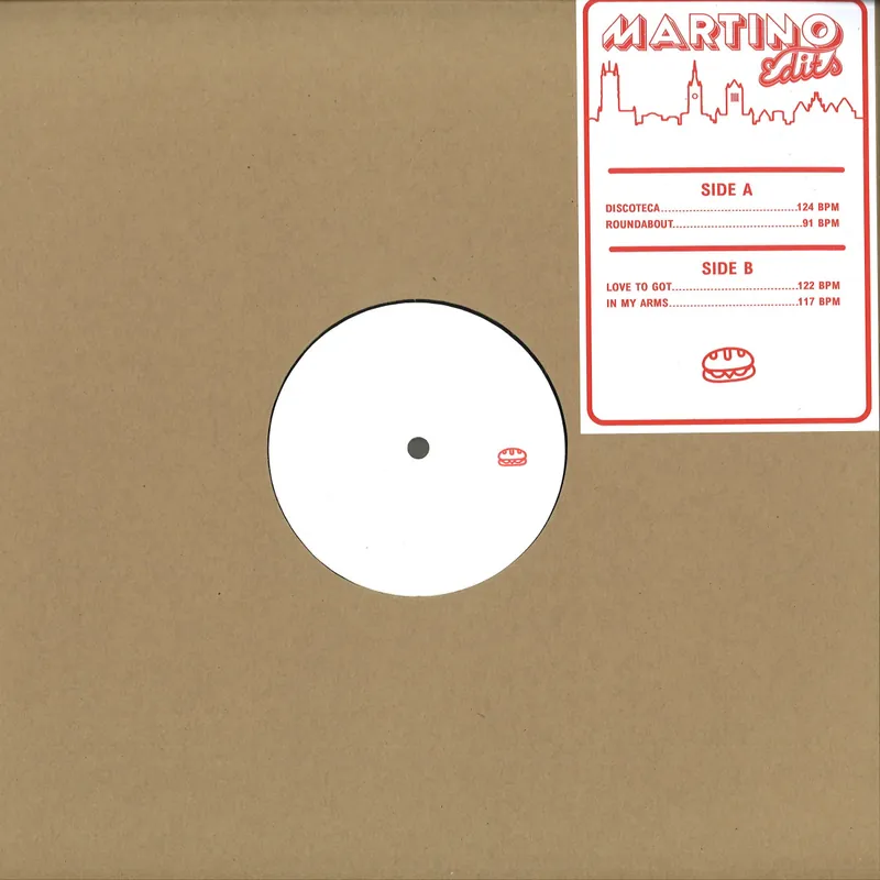 Martino Martino Edits Martino vinyl record Seasonal Sale