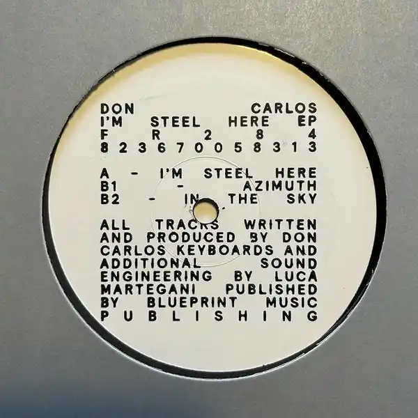 Don Carlos I'm Steel Here EP Freerange vinyl record Best Choice