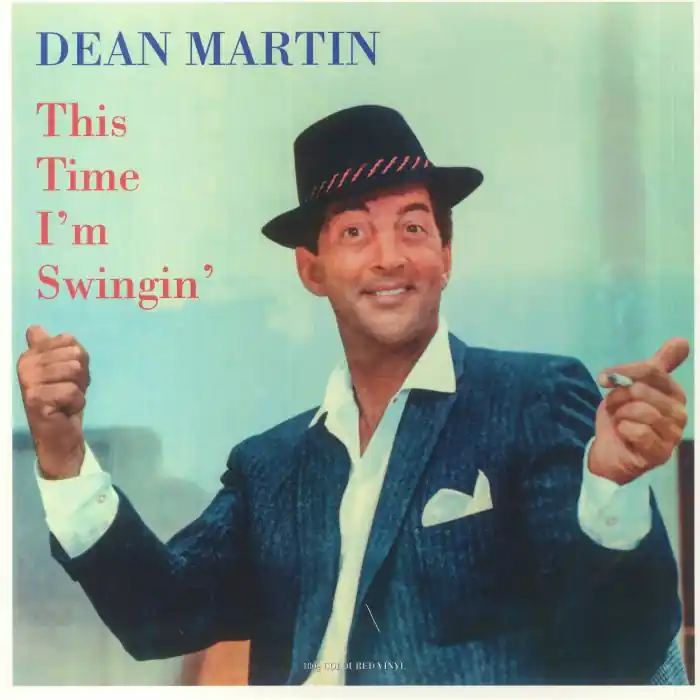 Shop Now Martin, Dean THIS TIME I’M SWINGIN’ (180G PALE BLUE VINYL LP) Not Now Music vinyl record