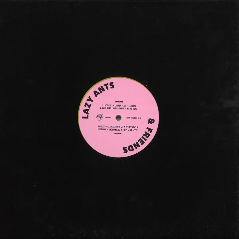 Lazy Ants Friends EP Food Music vinyl record Trusted Brand