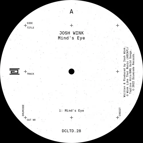 Wink, Josh Mind’s Eye Drumcode vinyl record Fast Shipping