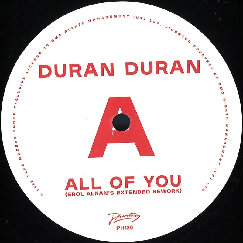 Free Delivery Duran Duran All Of You Phantasy Sound vinyl record