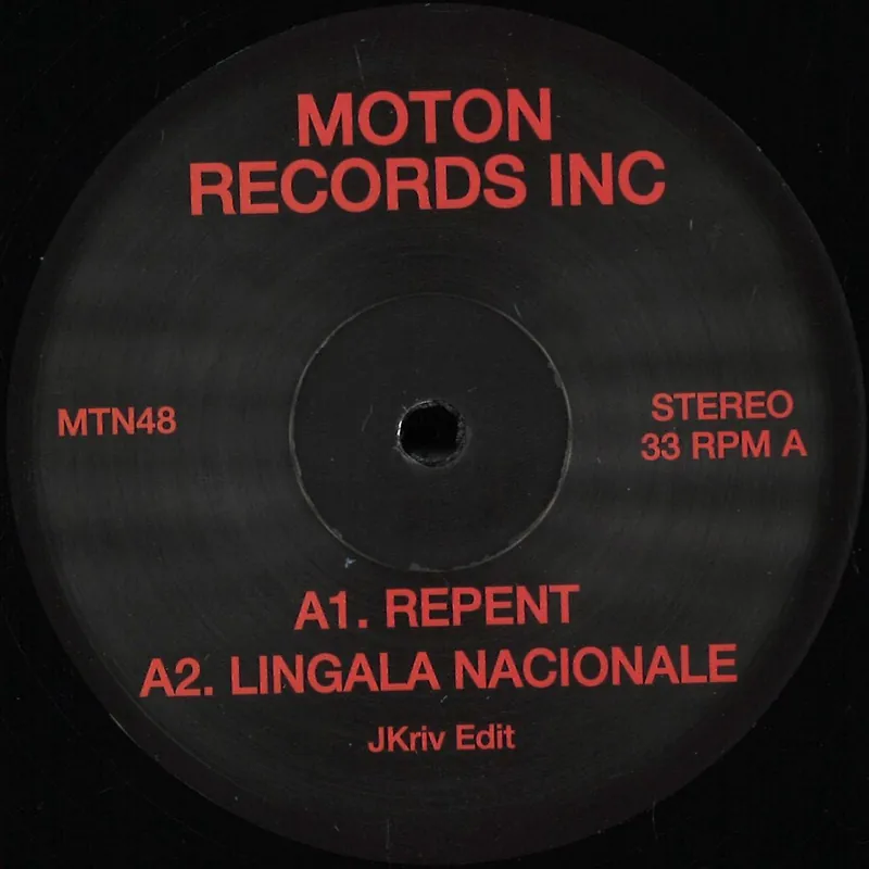 Flash Sale Moton Records Inc Jkriv Edits Moton vinyl record